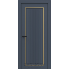 Дверь межкомнатная Гармония Аэстетик 2, глухое полотно, молдинг